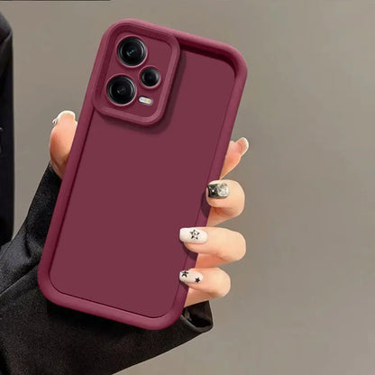 For Xiaomi Redmi Note 12 5G Case Redmi Note12 Pro + Plus 5G Protection Camera Shockproof Protection Matte Soft Back Cover