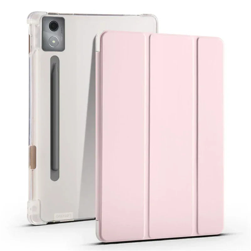 Coque For Lenovo Xiaoxin Pad Pro 2025 Case PU Leather Soft Back Stand Cover For Xiaoxin Pad Pro 12.7 2025 Case with Pen Holder