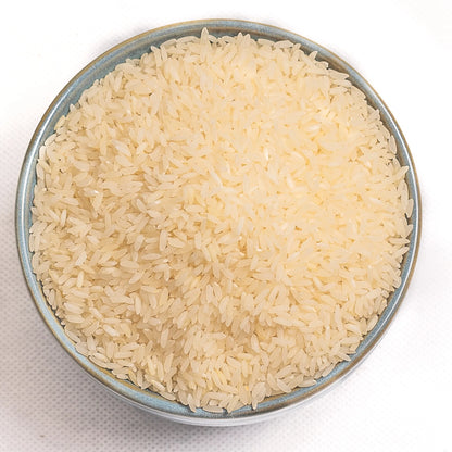 Long-Grain Sona Masoori Rice Steam Raw White Parboiled Haryana Non Basmati Rice 24 Months Shelf Life