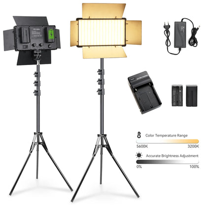U600/U800 LED Photo Studio Light for Youbute Game Live Video Lighting Portable LED Video Recording Photography Panel Lamp