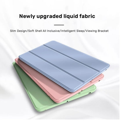 For Honor Pad 8 Case 12 inch Tri-Folding PU Leather Soft Silicone Back Stand Tablet Shell for Honor Pad 8 12" 2022 HEY-W09