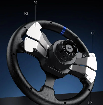 PXN V99 Gaming Steering Wheel for PC Windows/PS4/Switch/Xbox One/Xbox Series X/S