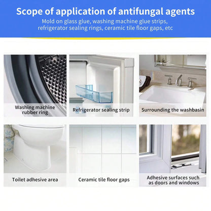 Mold Remover Gel Anti-Mold Cleaning Gel For Kitchen Bathroom Washing Machine Refrigerator Rubber Ring Removing Mold