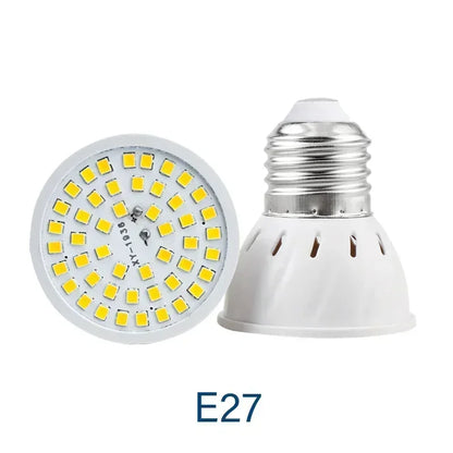 1-10PCS GU10 MR16 E14 E27 Spotlight Lampada LED Bulb AC110V 220V Bombillas Spot Light Replace The Halogen Lamp Home Derection