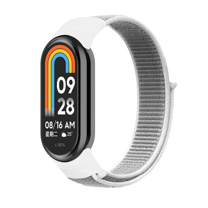Nylon loop watchband For Xiaomi mi Band 8 Sport miband8 NFC Correa Breathable Replacement Bracelet smart band 8 Strap smartwatch