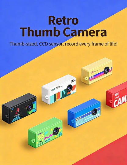 Portable X7 Thumb Camera Keychain Camera Retro Support Memory Card 1080p Very Small Camcorder Video Recorder Tools With Flash