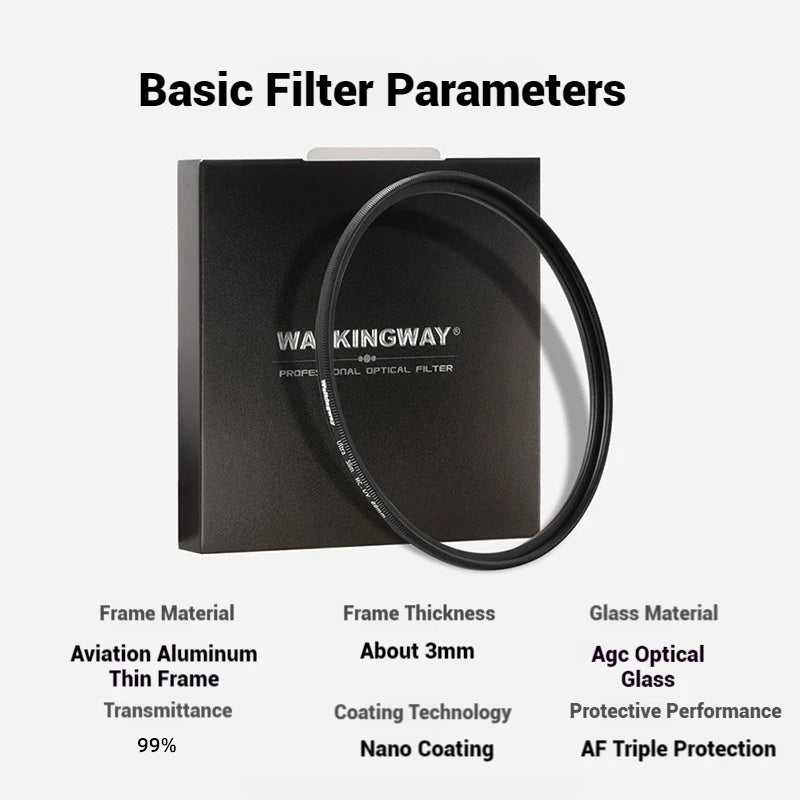 WalkingWay for XiaoMi 15 Ultra Phone Lens Filters 67mm Phone Filter Set 13/14/15 Ultra General ND CPL GND Soft Star Flare Filter