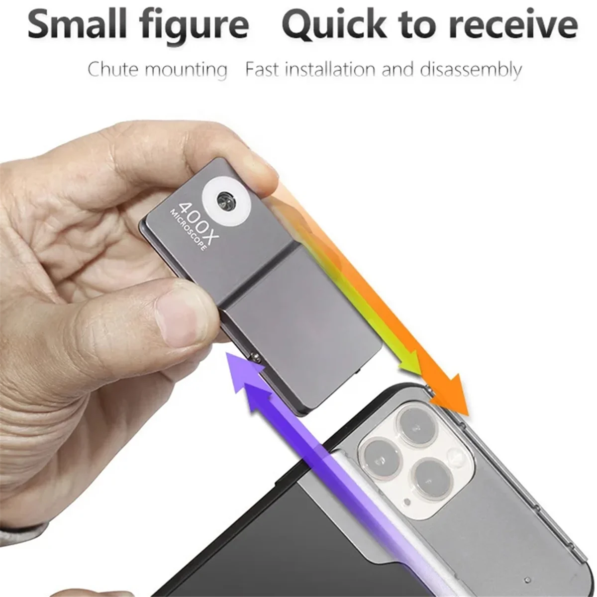 A72Z For 16 Pro 400X Microscope Phone Case Protective Cover for 16 Pro