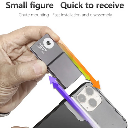 A72Z For 16 Pro 400X Microscope Phone Case Protective Cover for 16 Pro