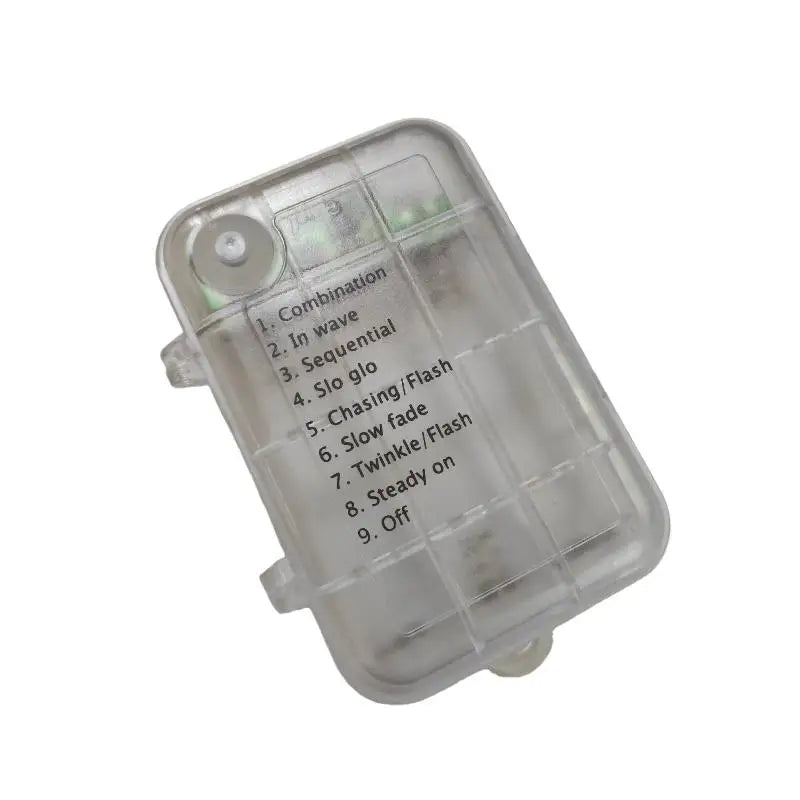 1 Set 3 Sections AA Battery Holder 3V No.5 Waterproof And Dustproof Battery Cartridge With Timing Function