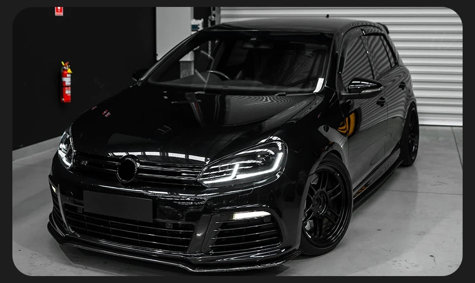 Headlight For VW Golf 6 MK6 2009-2013 Car автомобильные товары LED DRL Hella 5 Xenon Lens Hid H7 Golf6 Car Accessories