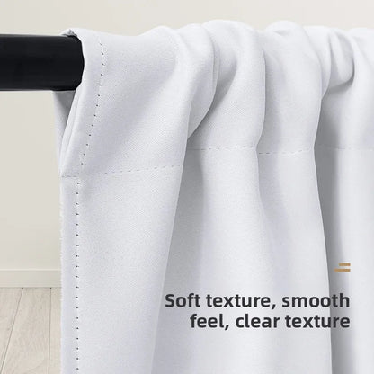 Modern Simple New Solid Color High-precision Short Curtain Finished Blackout Curtain Kitchen Partition Curtain Coffee Curtain.