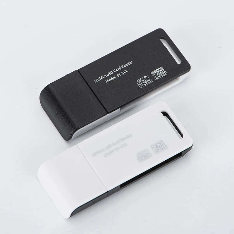 USB 2.0 TF Micro SD Card Reader High Speed Data Transfer Converter Computer Notebook Laptop USB Disk Card Writer Adapter Dongle