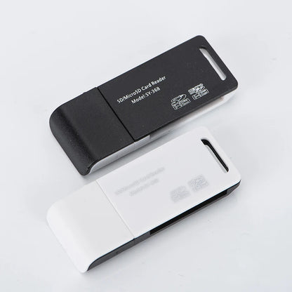 USB 2.0 TF Micro SD Card Reader High Speed Data Transfer Converter Computer Notebook Laptop USB Disk Card Writer Adapter Dongle