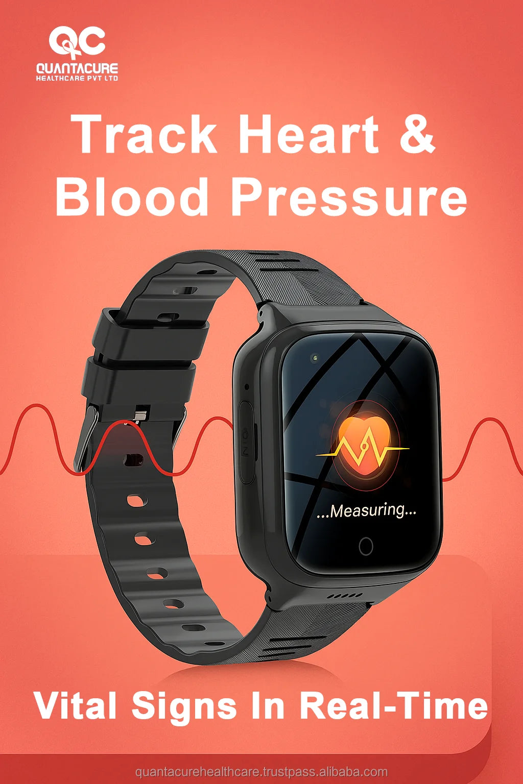 2025 QC V12 4G Elderly Smartwatch 1000mAh IP67 Tracker SOS Fall Alarm Voice Call Video Chat GPS LBS WiFi Two-Way Talk Square TFT