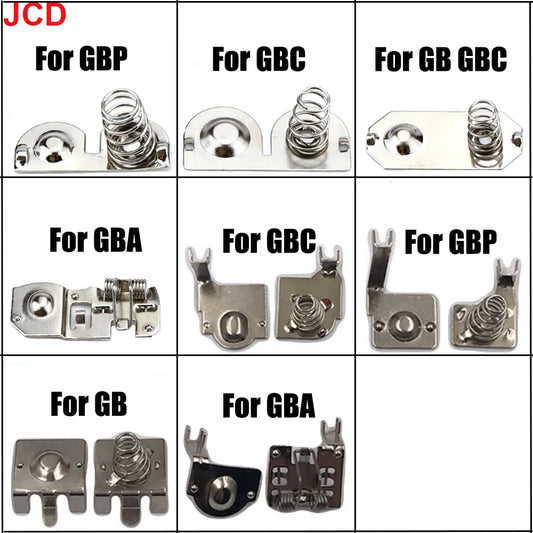 1pcs For Gameboy Advance Color Console Shell Motherboard Battery Terminals Spring Contacts Battery Holder For GB GMG GBA GBC GBP by PDG ibma