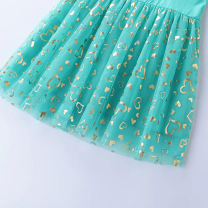 Girls' Unicorn Dress: Children's Spring/Summer New Sleeveless Embroidered Party Dress SH1696