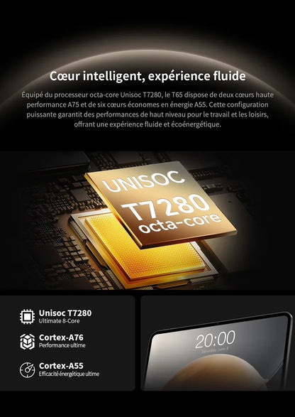 【New】2025 Teclast T65 13.4 Inch Android 16 Tablet 1920X1200 120Hz T7280 8-Core 20Gb Ram (8Gb+12Gb Expansion) 128Gb Rom 4g