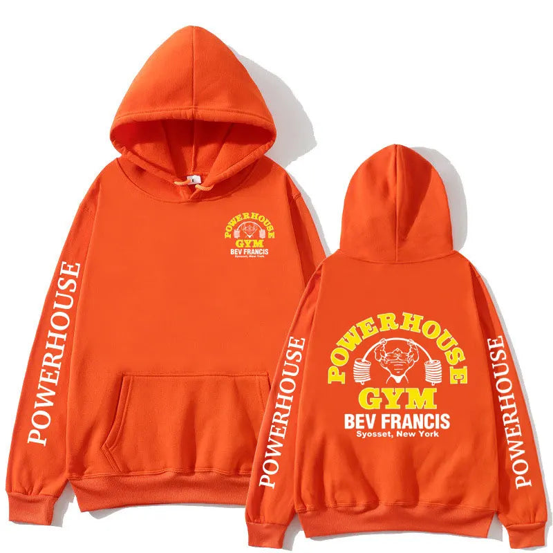 Funny Powerhouse Gym Hoodie Harajuku Men's Oversized Long Sleeve Sweatshirt Geek Fitness Hoody Tracksuit Gothic Streetwear Tops