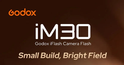 Godox iM30 iFlash Camera Flash GN15 7Power Levels Universal Hot Shoe on Camera Mini Flash for  Fuji Sony zv1 zve10 Ricoh gr3