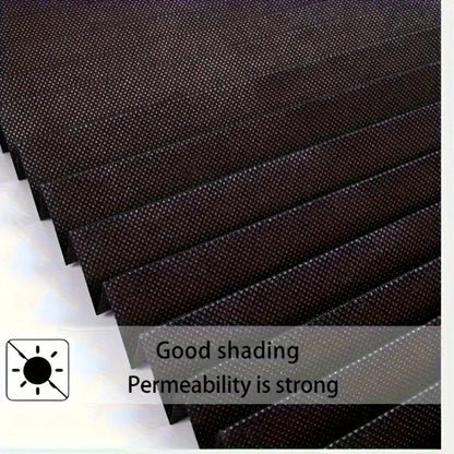 Window Shades Non-woven Fabric Pleated Zebra Blinds Roller Room Blackout Curtain For Living Room Balcony Easy Installation