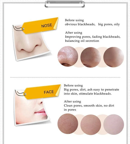 Blackhead Remover Mask Facial Shrink Pores Acne Black Head Removal Cream Nose Cleansing Black Peel Off Masks Skin Care New
