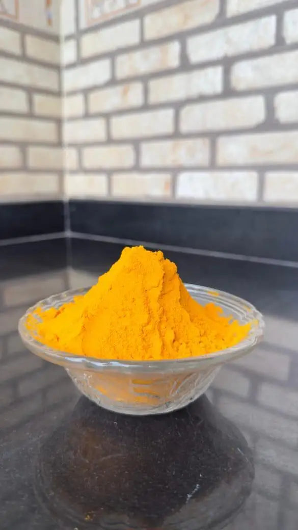 Tropical Sun Elite Fresh Raw Turmeric Powder Signature Flavor Natural Health Spice Contemporary Food Manufacturing Essential