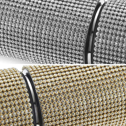 350/500/750/1000ml Luxury Rhinestone Thermos Bottle 2pcs Chain Portable Water Bottle Double Wall Stainless Steel Thermal Flask