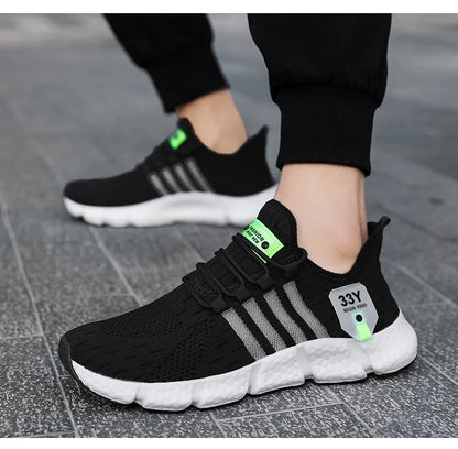 Men Shoes Autumn Soft Casual Shoes Lightweight Mesh Sports Running Shoes Men Sneakers Tenis Masculino Zapatillas Hombre