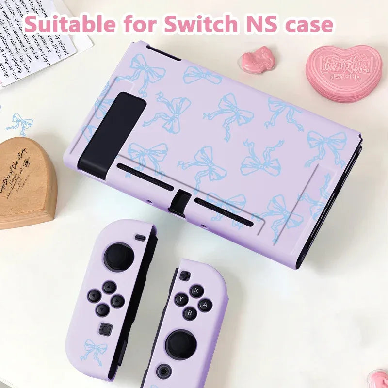 This protective case for Switch NS/OLED，durable TPU，shockproof and drop-proof soft shell，the best choice for Switch players