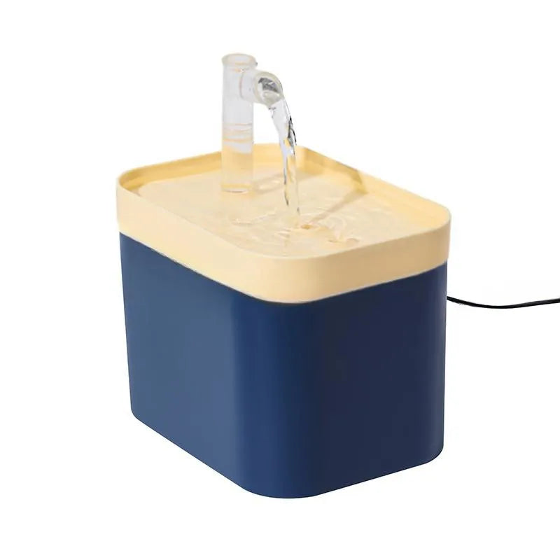 1000ml Automatic Pet Water Fountain Transparent USB Power Cat Water Dispenser for Indoor Dog and Cat Water Feeding Supplies