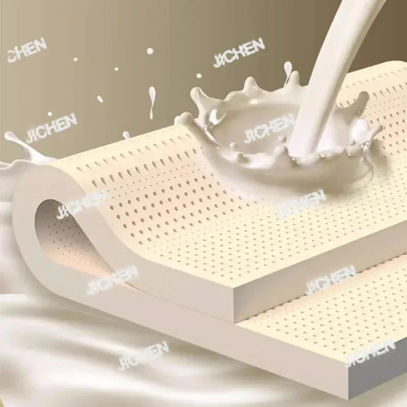 HQC Natural Latex Double Mattresses King Size Molblly Foldable Latex Mattresses Twin Queen Folding Colchon Matrimonial Furnitur