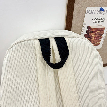 Black Grey White Red Versatile Backpack High Quality Large Capacity Waterproof Travel Bag Washable Nylon Computer Bag Unisex