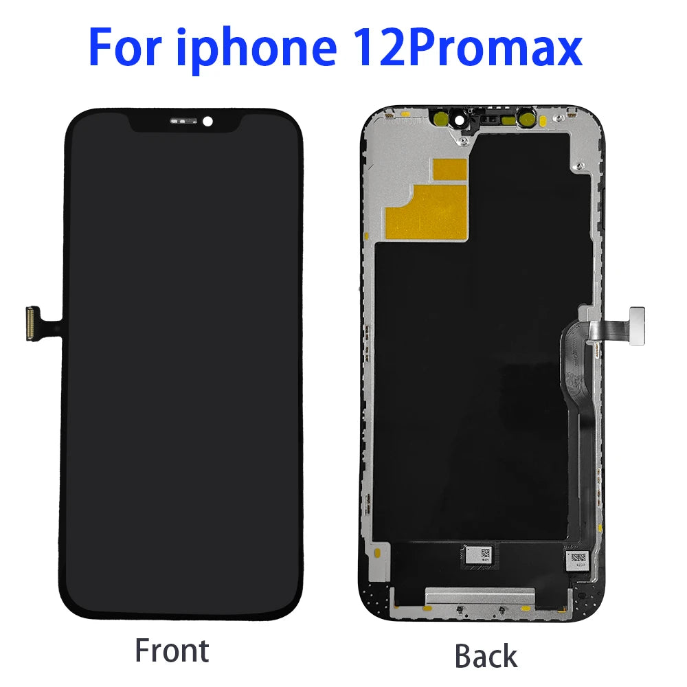 Real New Incell Display for iPhone X XS XR 11 12 13 14 15 16 17 Pro Max Mini Plus LCD Incell Screen Digitizer Replacement