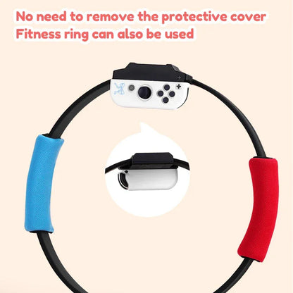 This protective case for Switch NS/OLED，durable TPU，shockproof and drop-proof soft shell，the best choice for Switch players