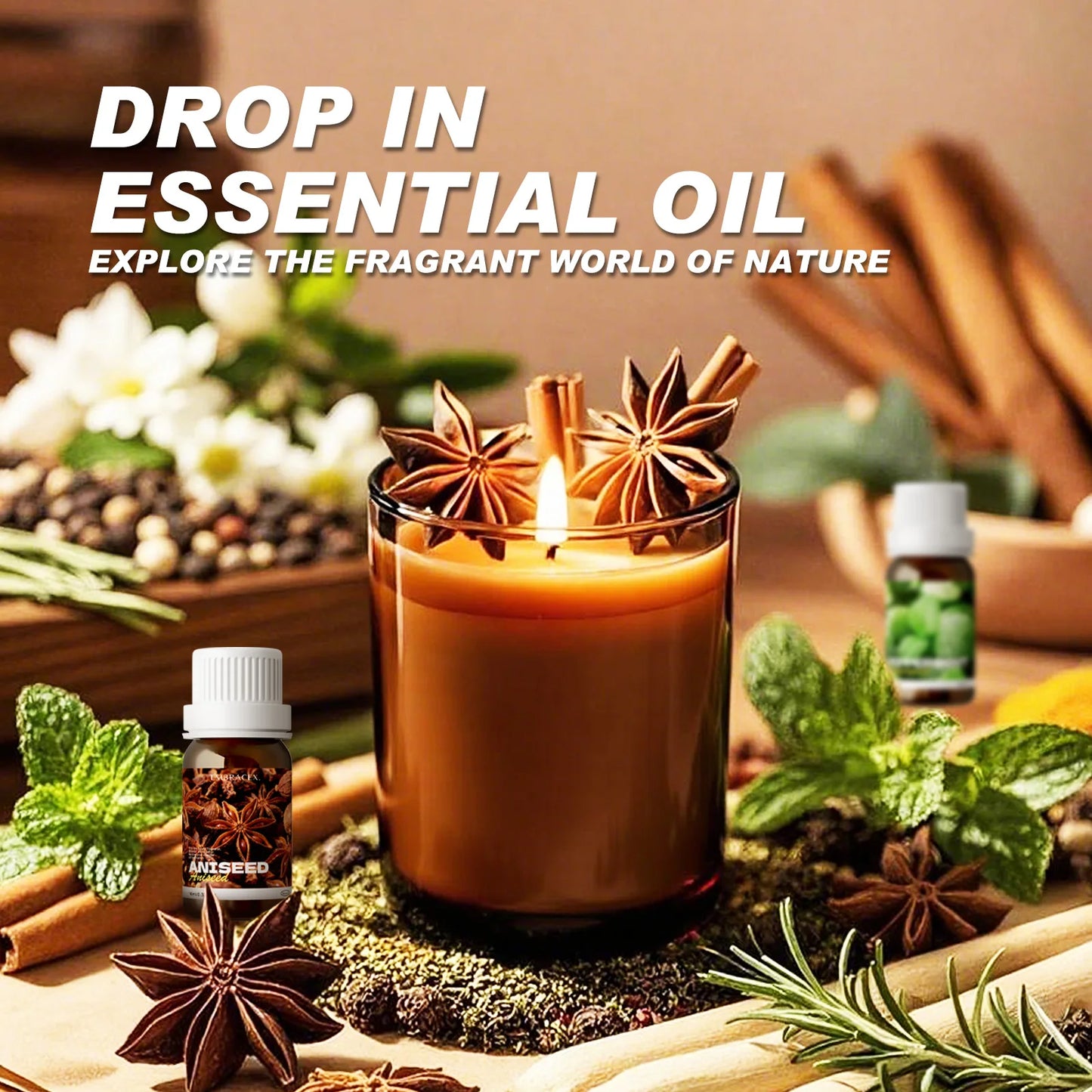 2PC/1PC 10ml Peppermint Essential Oil Roller Essential Oils Cooling Sensation for Workouts, Study Sessions & Morning Routines