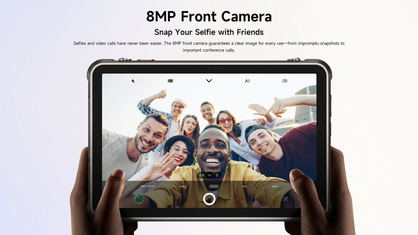 [Built-in eSIM] Ulefone RugKing Pad 2 Pro Rugged Tablet 10200mAh 10.1"Up to 16GB RAM,256GB ROM Android 16 48MP 10.1"  4G Global
