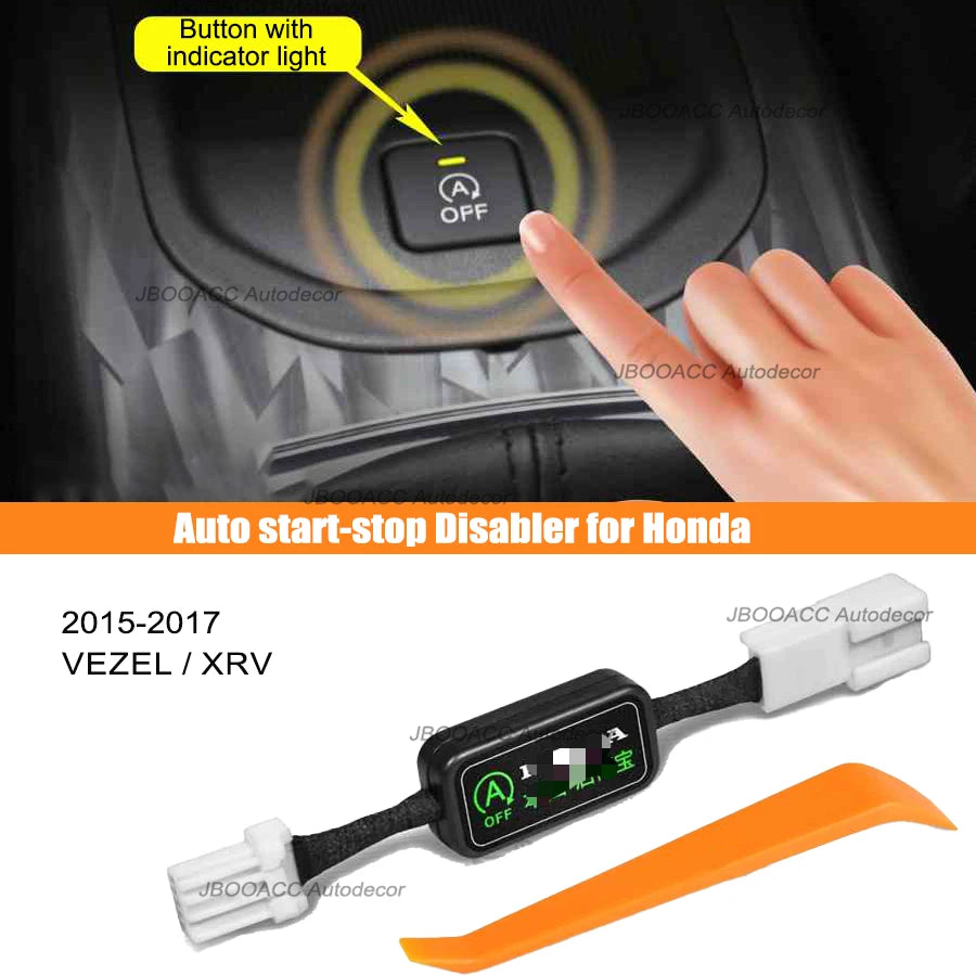 Auto Start Stop Off For Honda 10th Generation Accord Civic HRV URV CRV ZRV Inspire Breeze Crider Envix Auto Start-stop Disabler