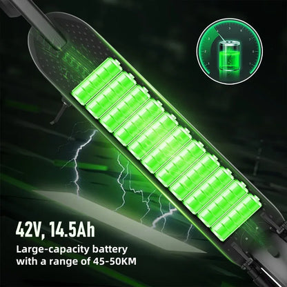 ATSANT Adult Electric Scooter 31/35km/h 500W/1000W 35KM/50KM Long Range 8.5/10Inch Tyre 10.5/14.5Ah Large Battery Kick Scooter