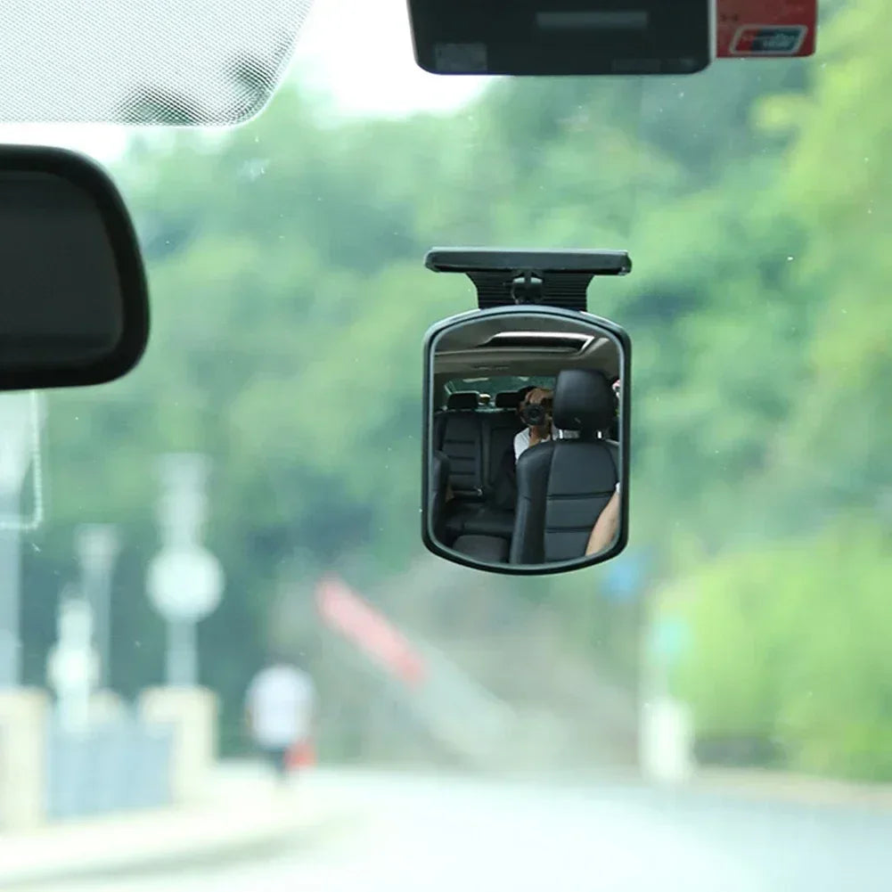 Auto Observing Back Seat Auxiliary Mirror Rotating Baby Car Rearview Baby Monitor Car Safety View Back Seat Mirror Car Interior