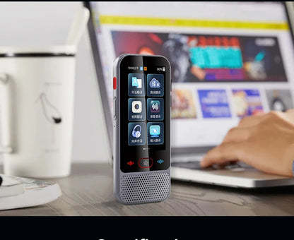 2026 New M30 Smart Voice Translator 139 Online Languages 14 Offline WIFI Photo Recording Dictionary Translation Business Travel