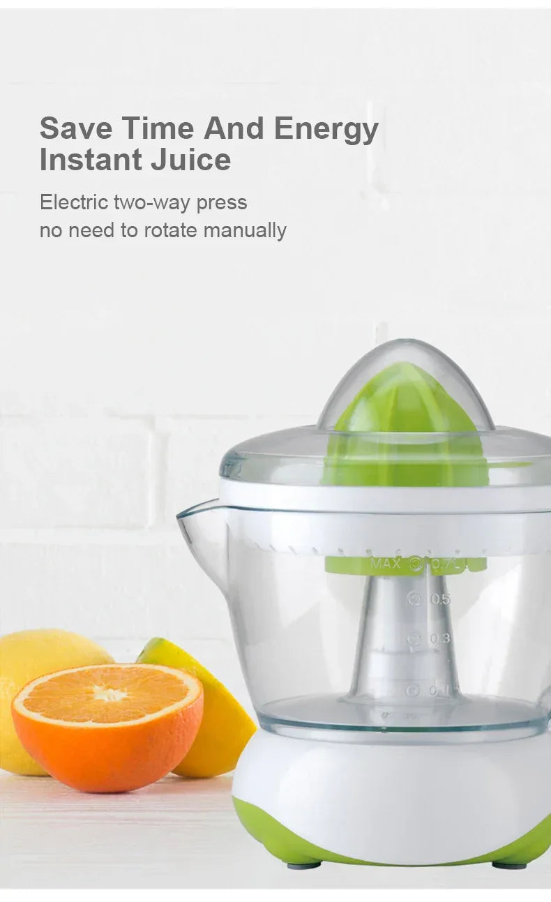 700ML Electric Orange Juice Extractor Household  Fruit Squeezer Machine Large Capacity Juicers Orange Lemon Extractor Household