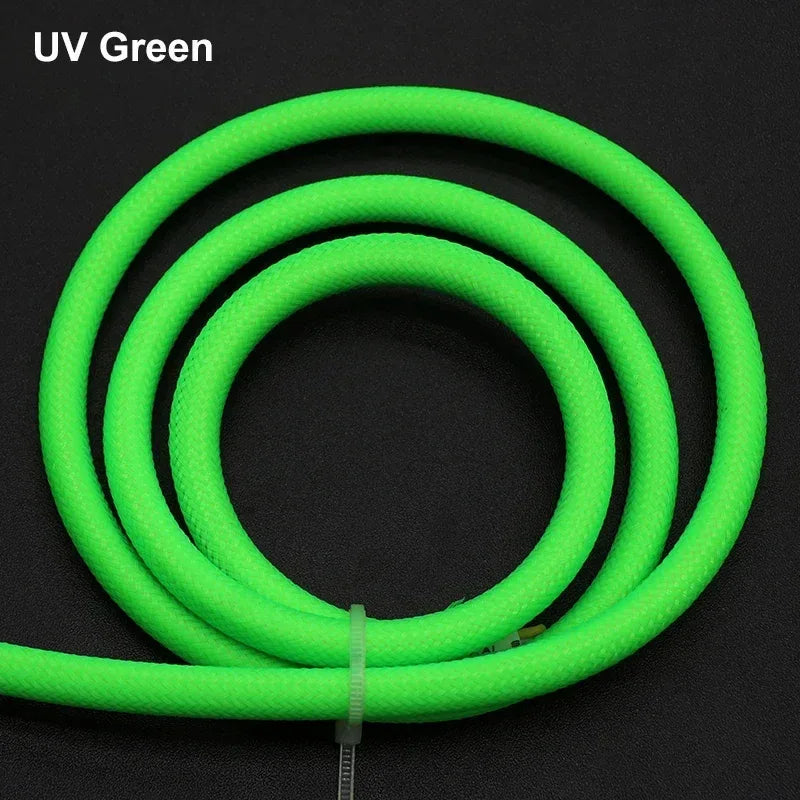 1-50M 2mm Insulated PET Braid Sleeves Sleeving High Density Cable Sheath Wrap Cable Protector Braid For Wires