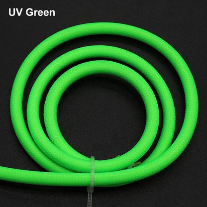 1-50M 2mm Insulated PET Braid Sleeves Sleeving High Density Cable Sheath Wrap Cable Protector Braid For Wires