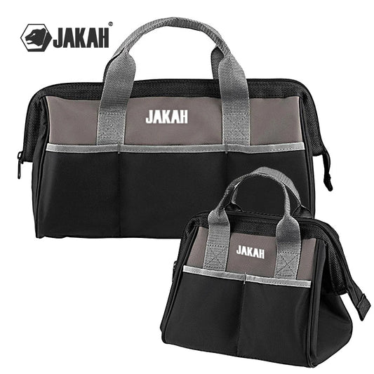 10-inch & 18-inch Tool Storage Bag, Zip-Top Wide Mouth Tool Tote Bag by PDG ibma