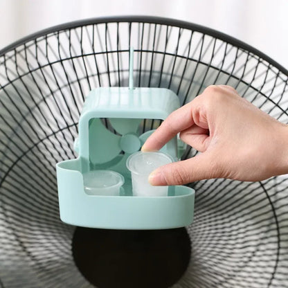 Ventilateur Hanging Add Ice Cup Summer Plastic Mini Fan Portable Fan Cooling Tool DIY Water Tower Cooling Product Home Accessory