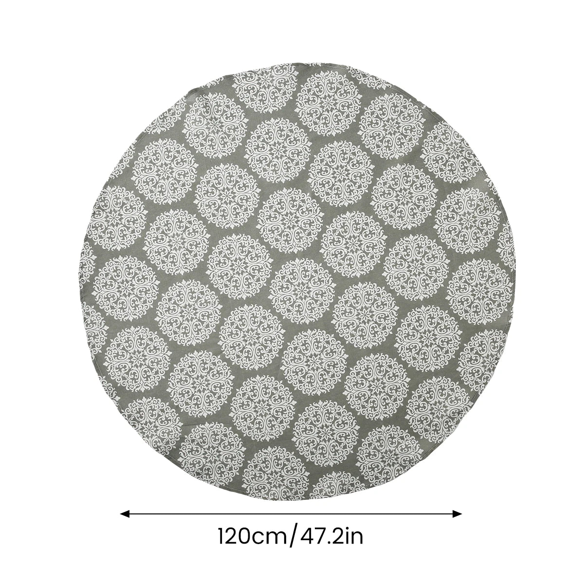 Round Tablecloth Washable Table Cloth Decorative Table Cover for Wedding Holiday Christmas Party Picnic Dining Room Table Covers