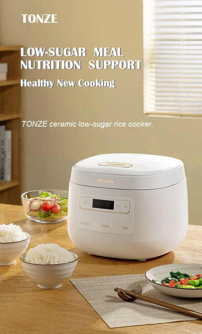 Multi-Function Patented Mini Electric Cookers Square Non Stick Rice Cooker Deluxe Ceramic Rice Cooker