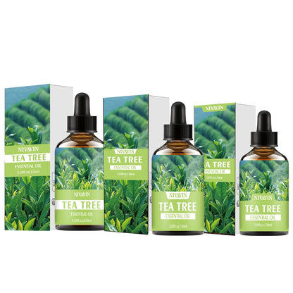 30ml/60ml/100ml tea tree essential oil is suitable for facial hydration, moisturizing, hair care, skin care, and perfume making
