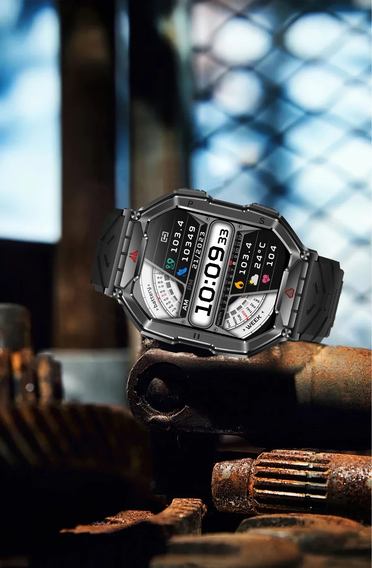 2025 New Men's Smart Watch 360 * 360 HD Touch Screen Sports Waterproof Smartwatch Health Monitoring Bluetooth Call Smart Watches